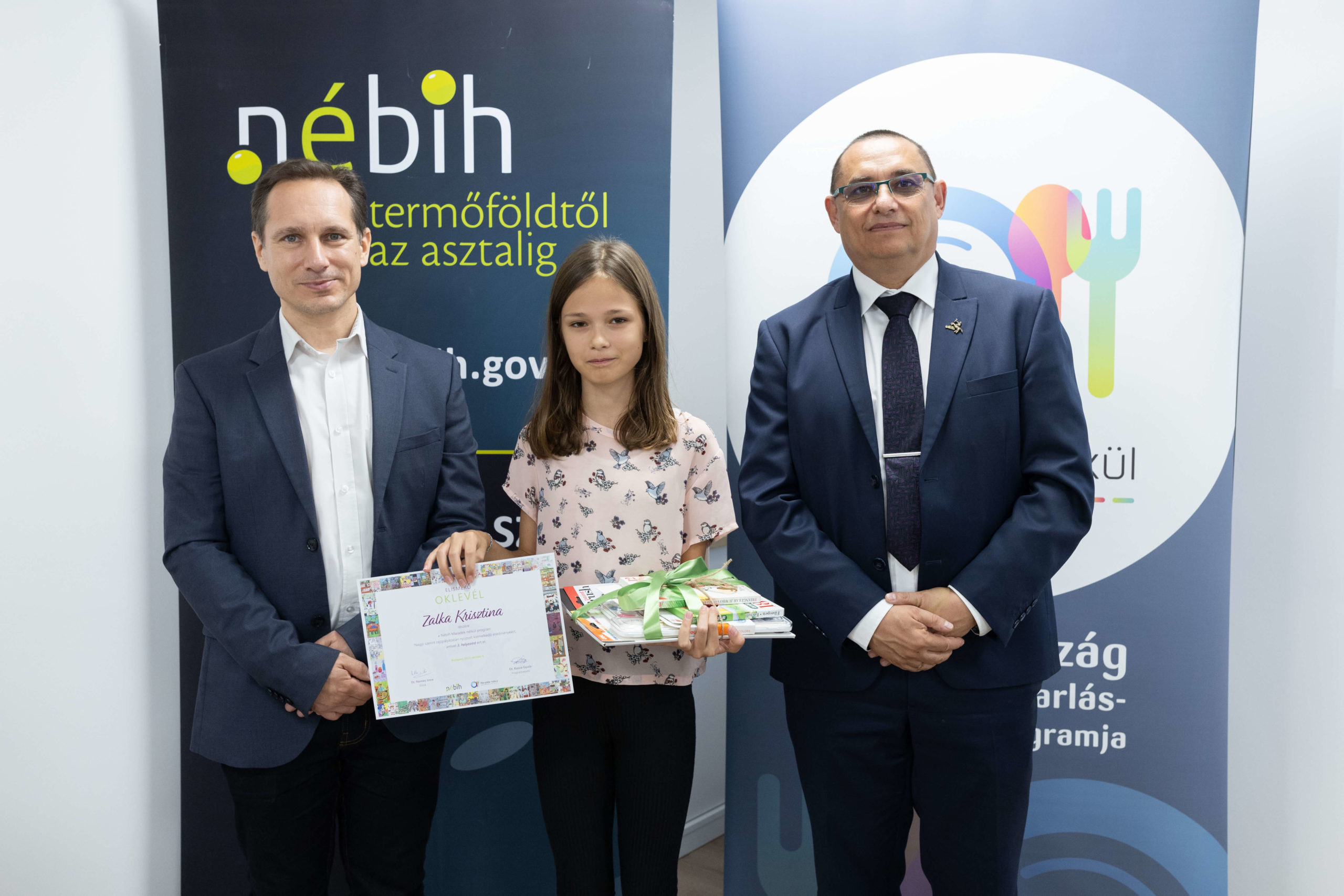 fénykép az egyik nyertessel